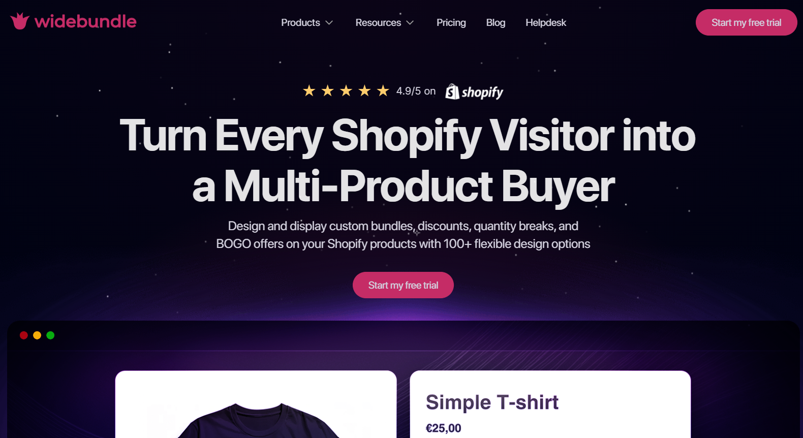 WideBundle product overview