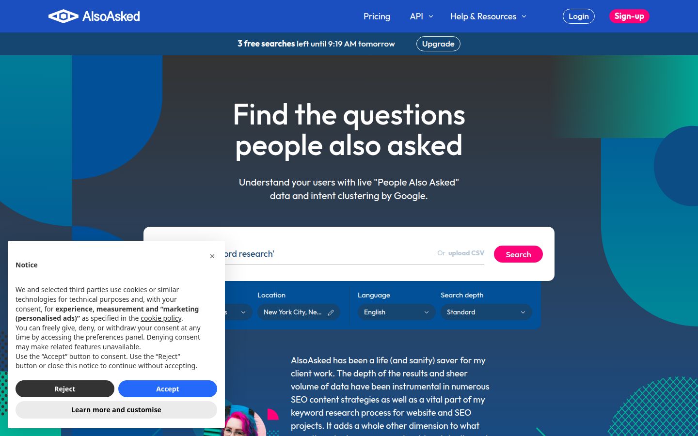 AlsoAsked product overview