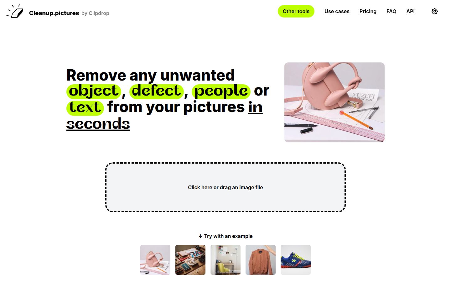 Cleanup.pictures product overview