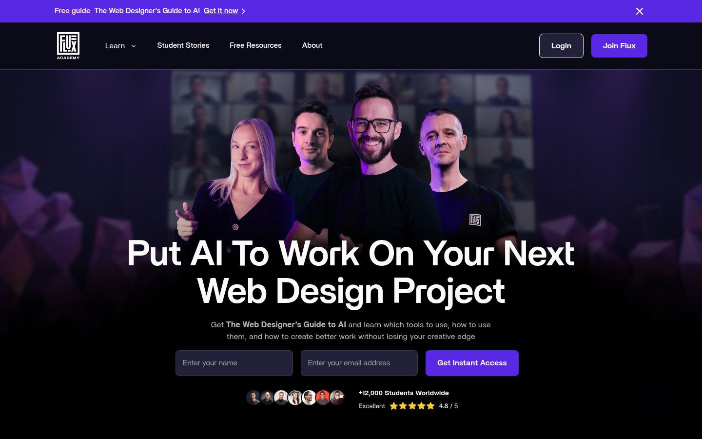 Flux Academy product overview