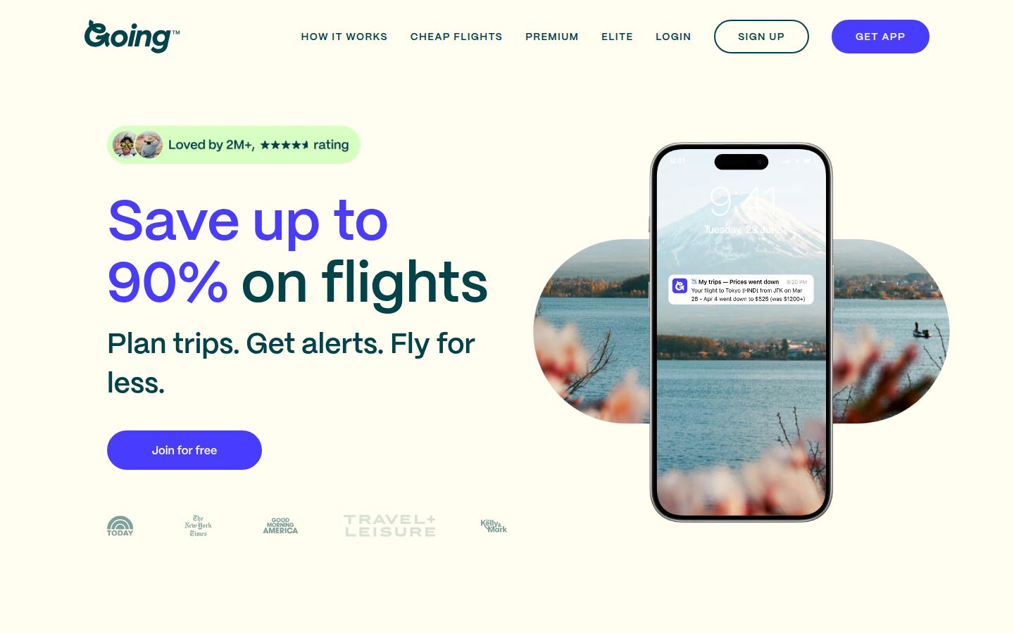 Going product overview