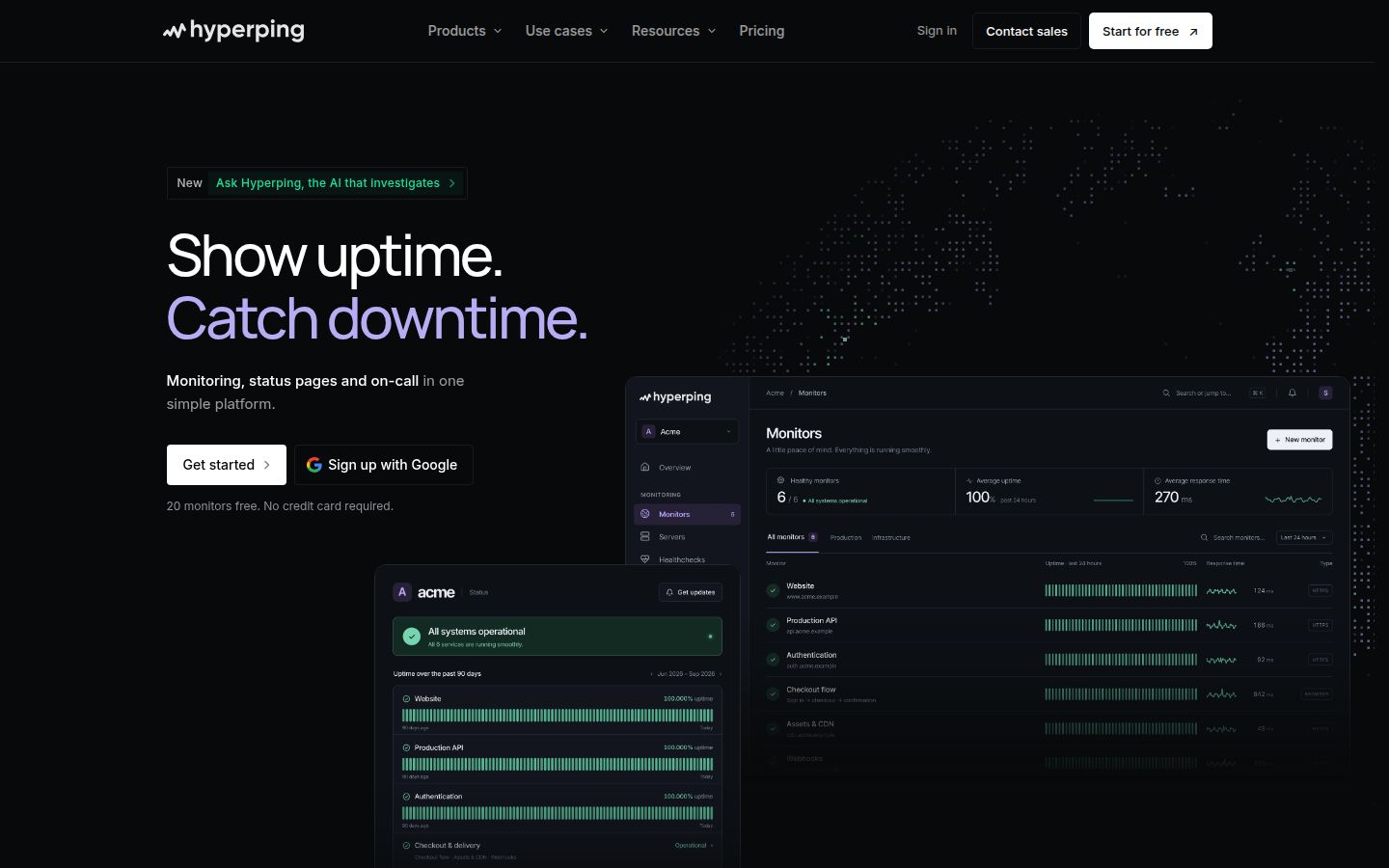 Hyperping product overview