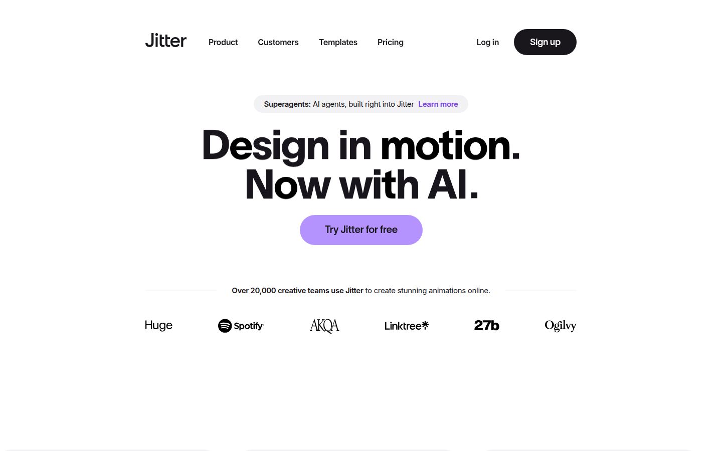 Jitter product overview