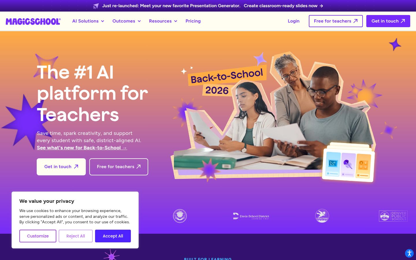 MagicSchool product overview