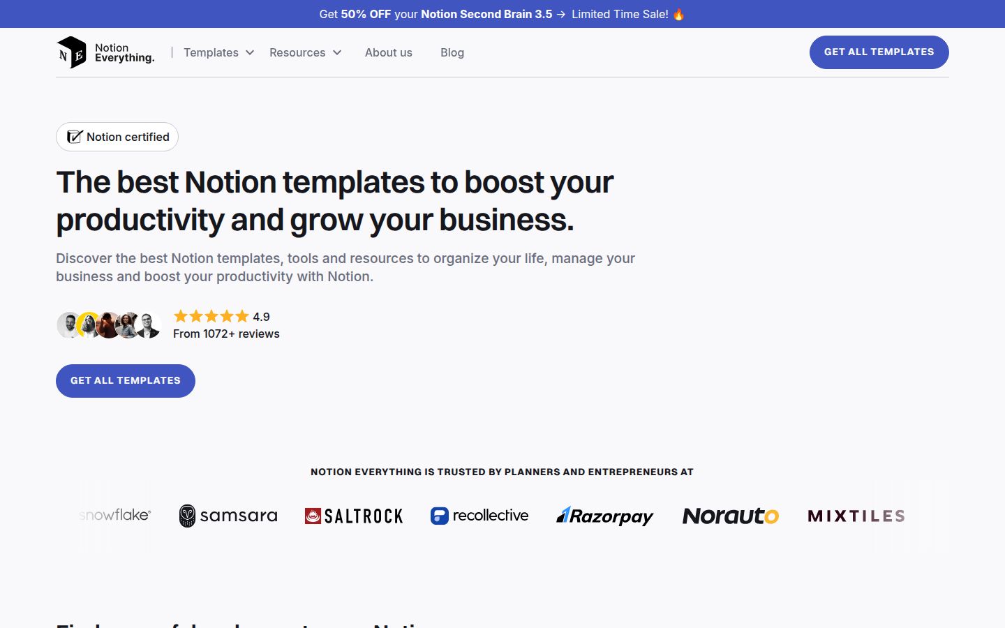 Notion Everything product overview