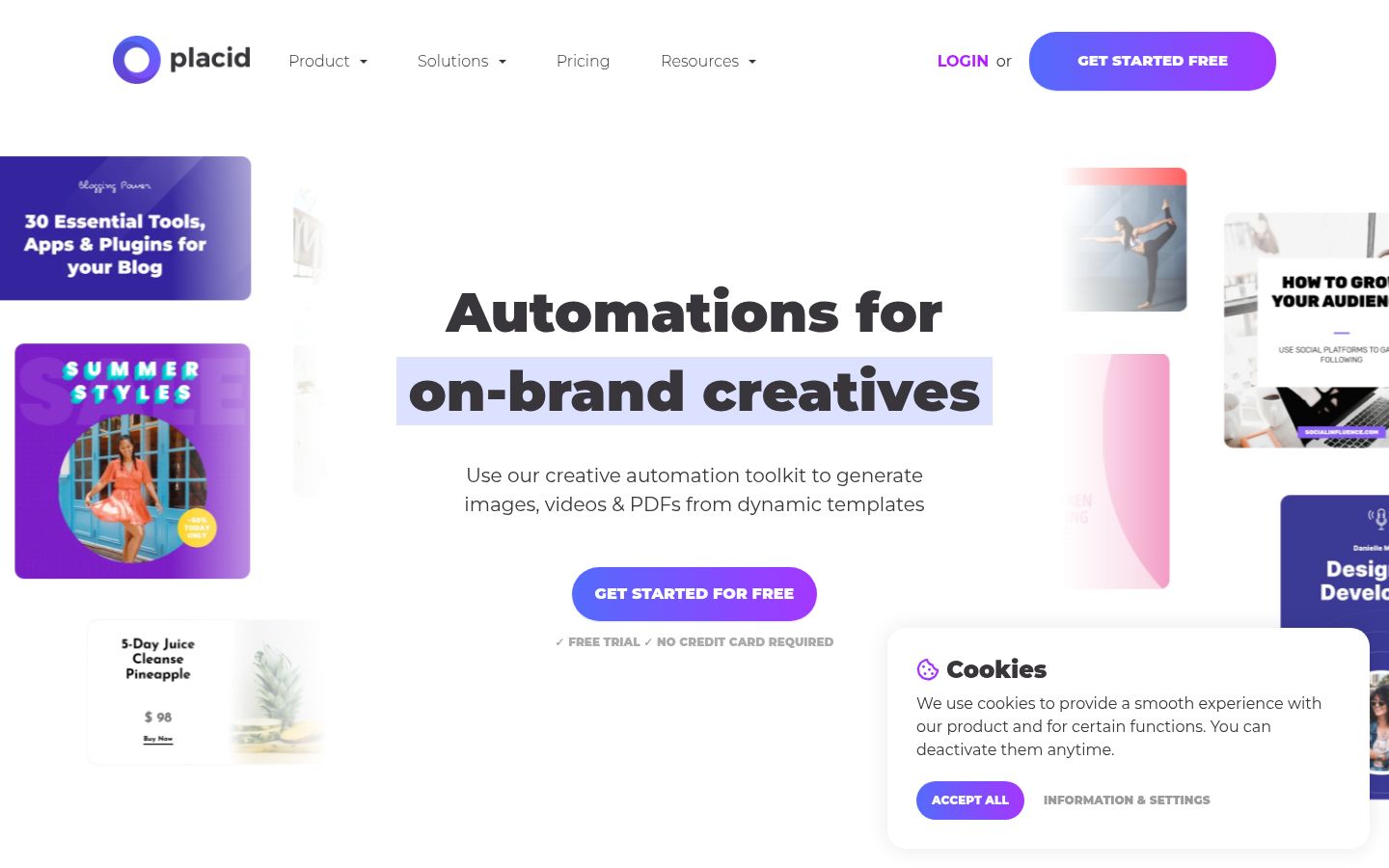 Placid product overview