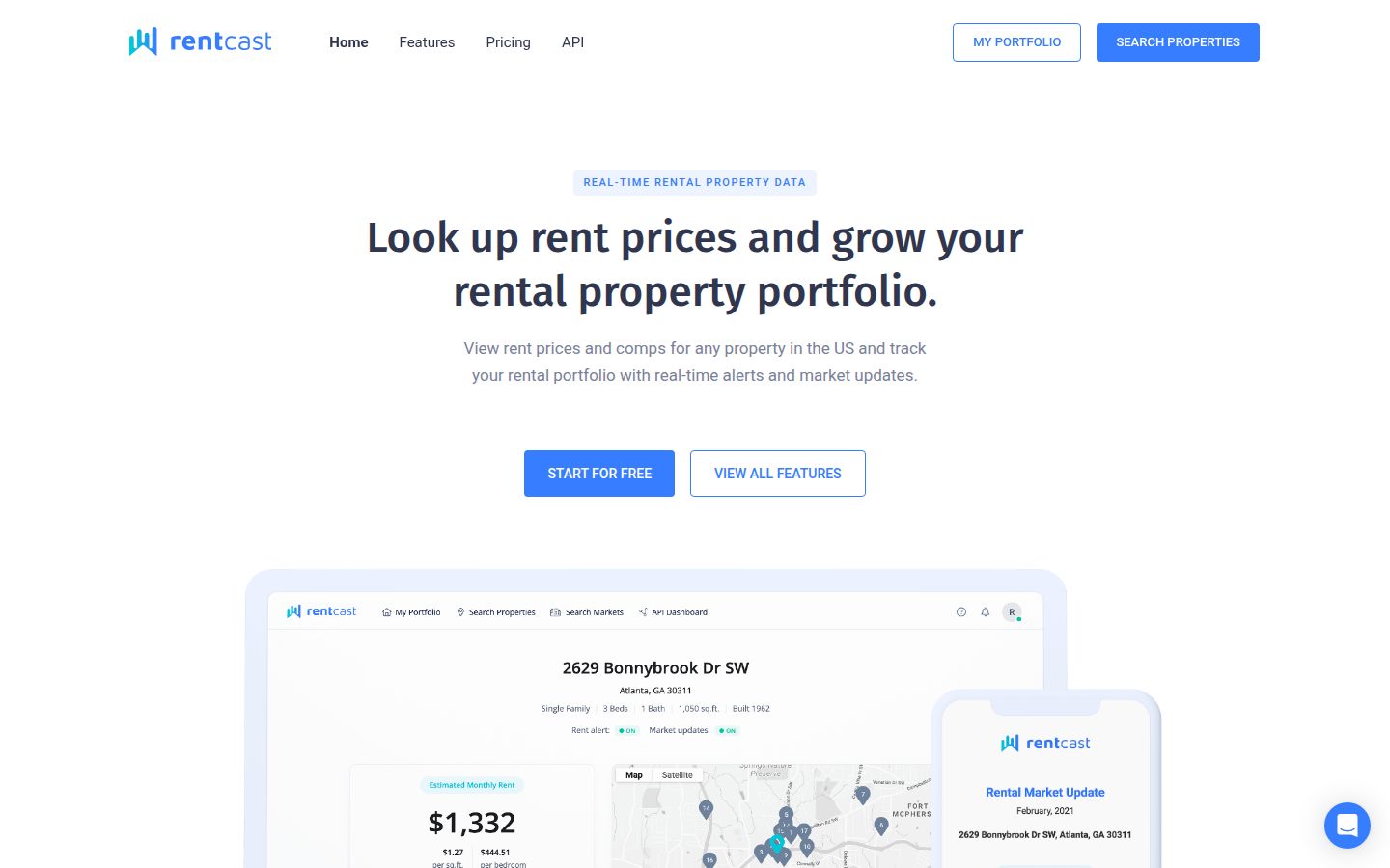 RentCast product overview