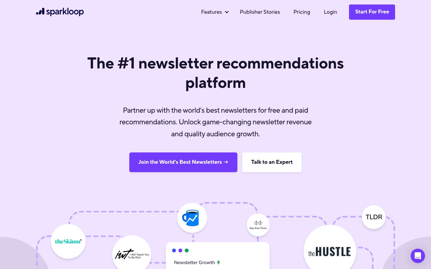 SparkLoop product overview