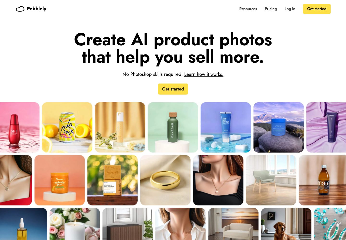 Pebblely product overview