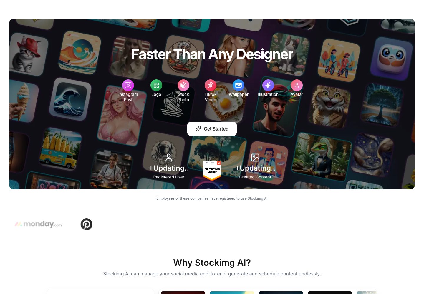 Stockimg AI product overview