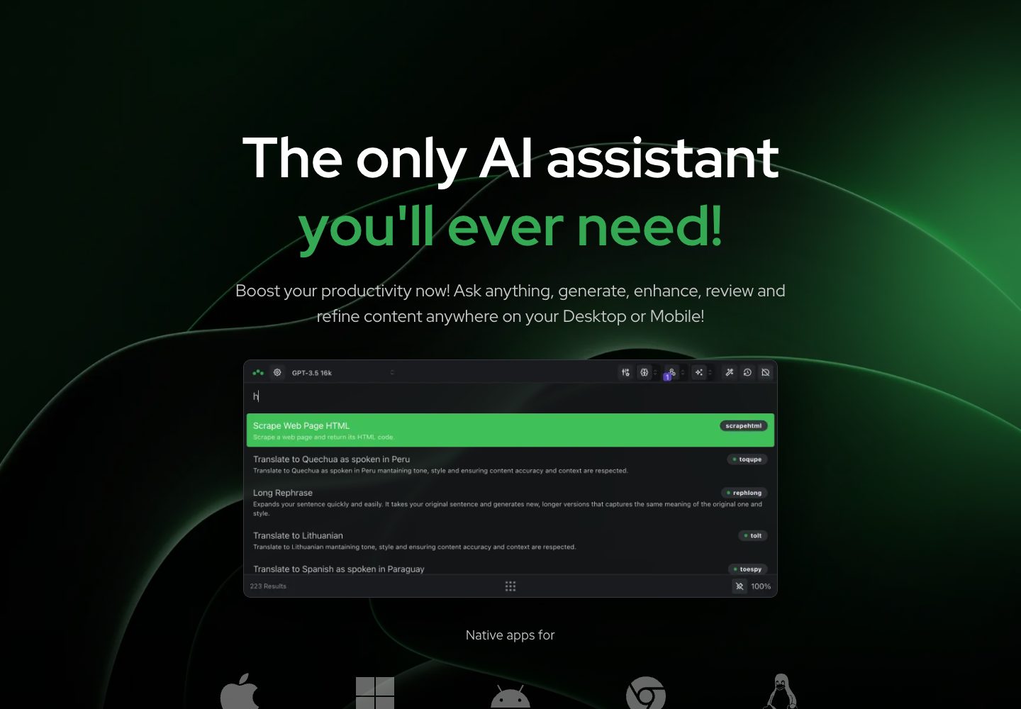 Triplo AI product overview
