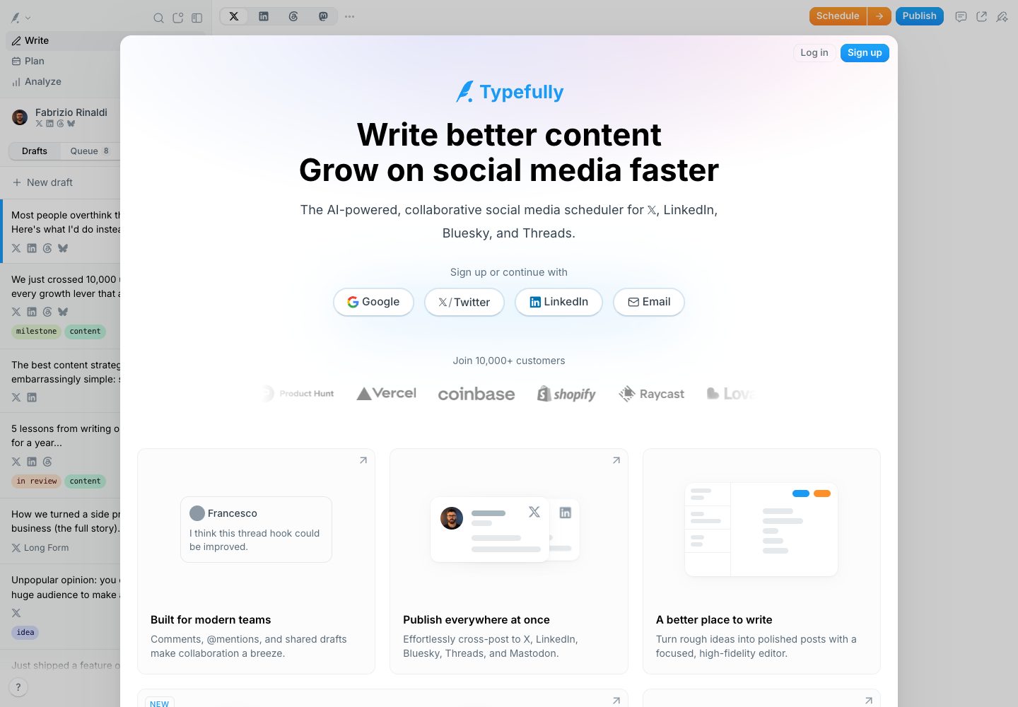 Typefully product overview
