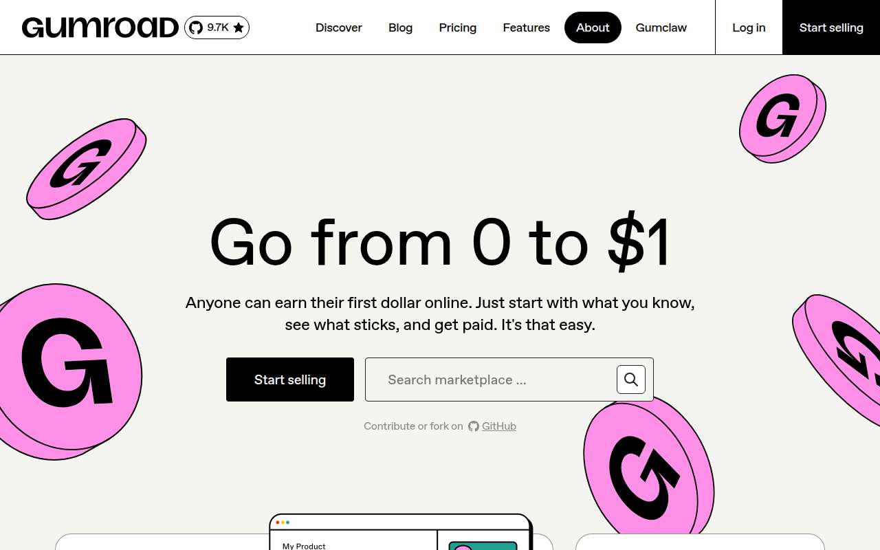 Gumroad product overview