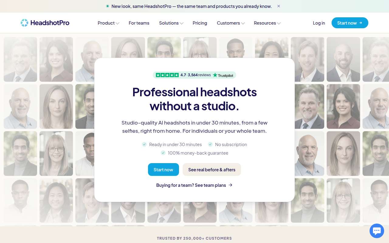 HeadshotPro product overview
