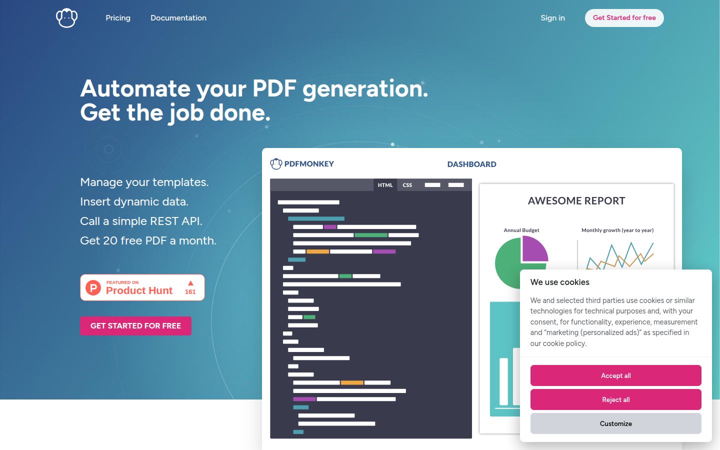 PDFMonkey product overview